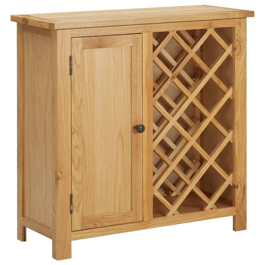 Casier pour 11 bouteilles de vin Bois de chêne