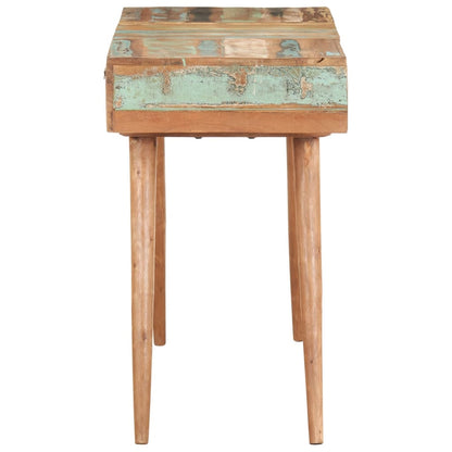 Coiffeuse avec miroir 112x45x76 cm Bois massif de récupération MONICA