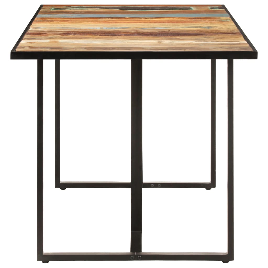 Table de salle à manger 180 cm Bois de récupération massif