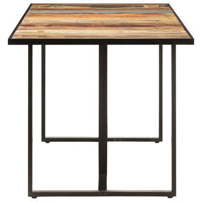 Table de salle à manger 180 cm Bois de récupération massif