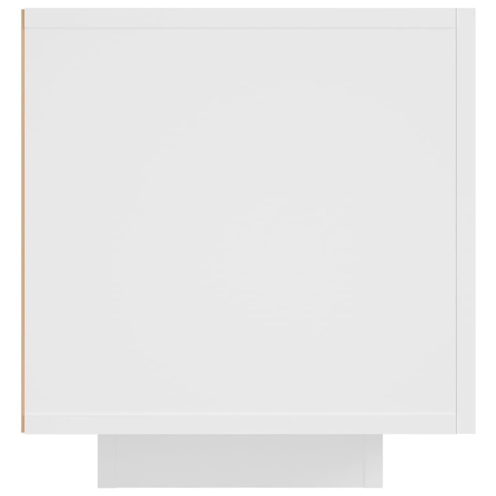 Meuble TV avec lumières LED blanc 160cm