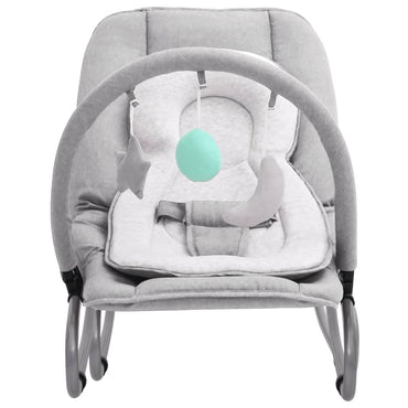 Transat pour bébé Gris clair Acier