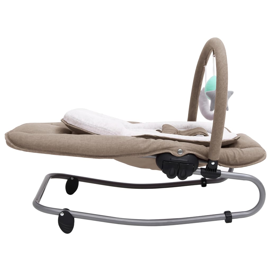 Transat pour bébé Taupe Acier