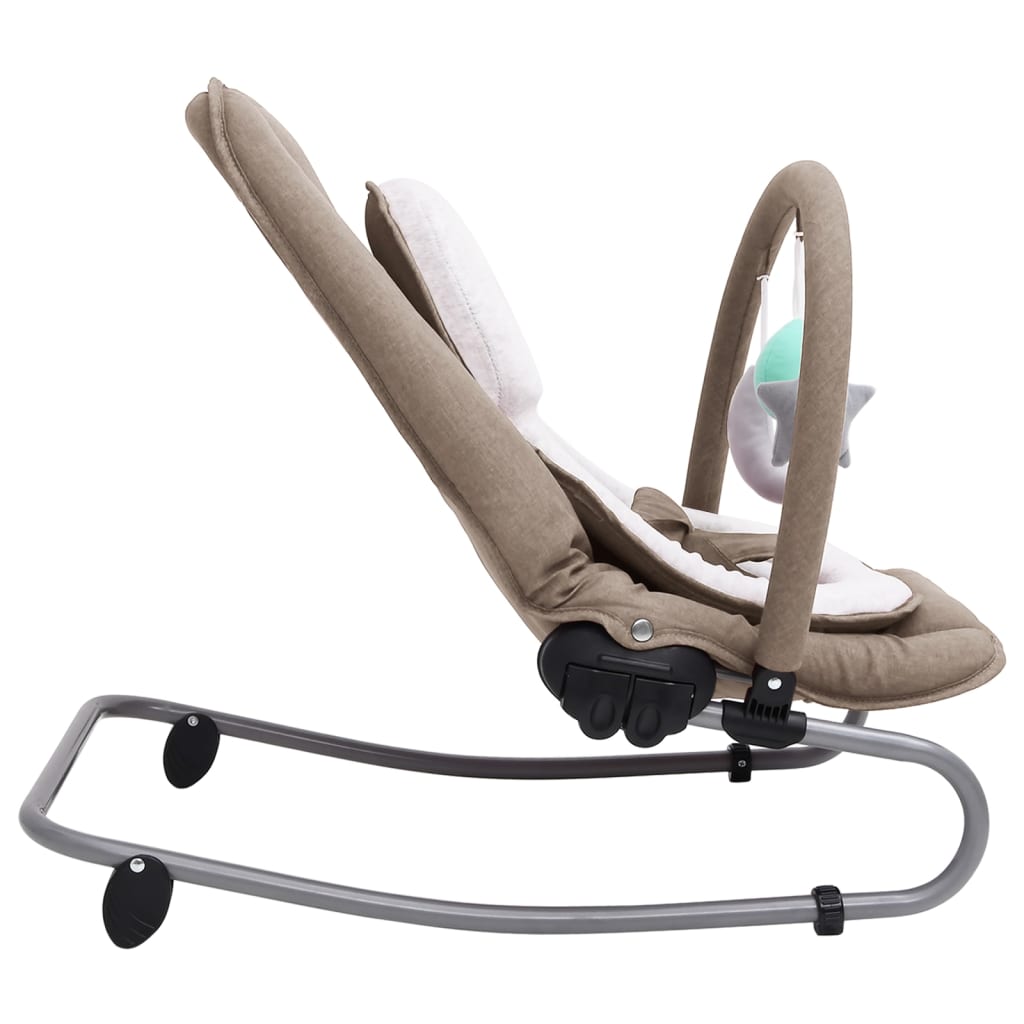 Transat pour bébé Taupe Acier