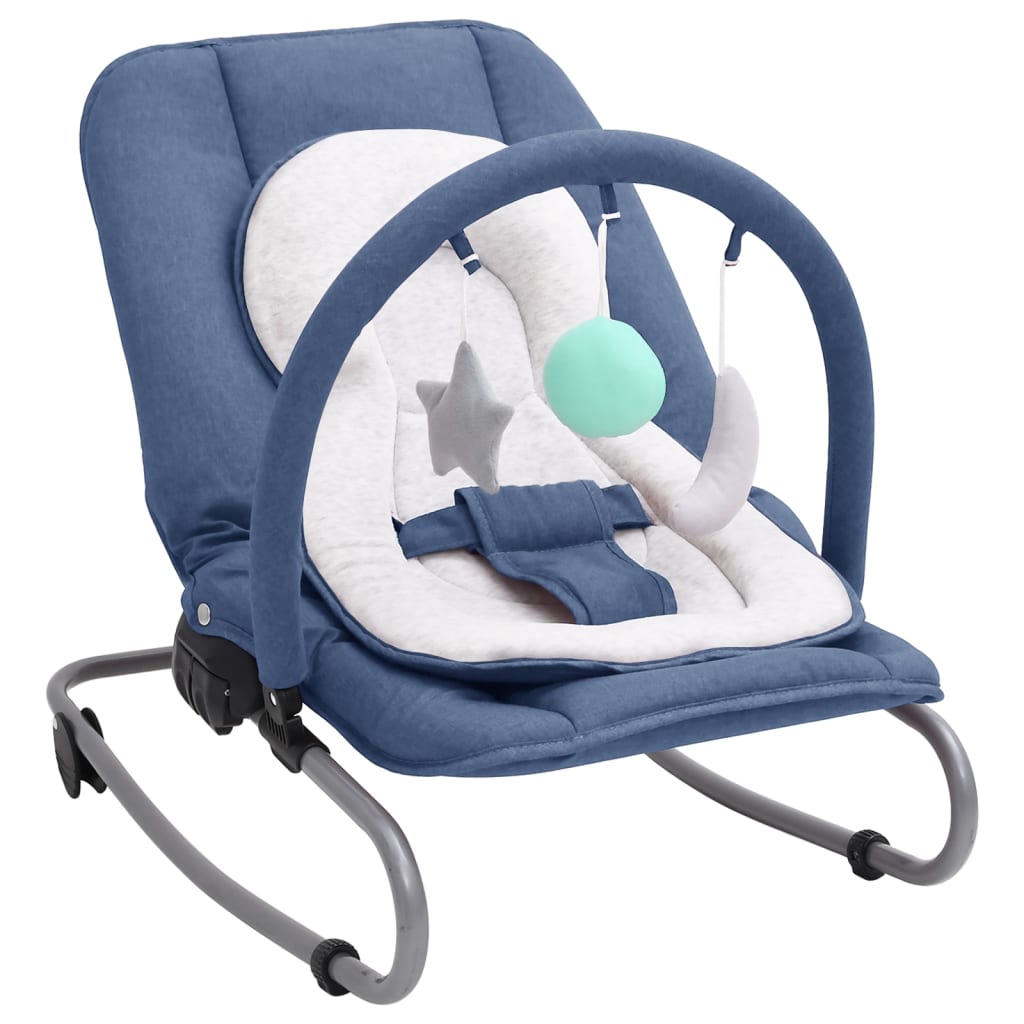 Transat pour bébé Bleu marine Acier