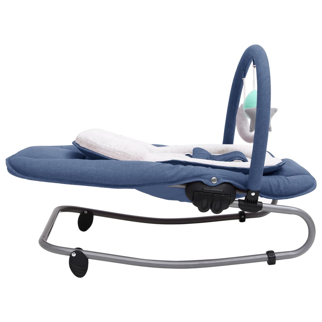 Transat pour bébé Bleu marine Acier