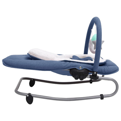 Transat pour bébé Bleu marine Acier