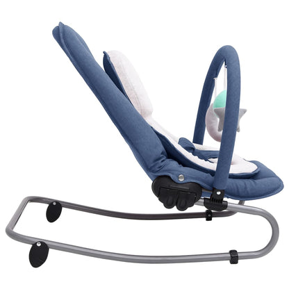 Transat pour bébé Bleu marine Acier