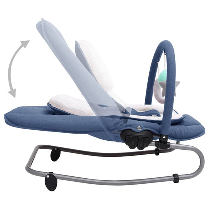 Transat pour bébé Bleu marine Acier