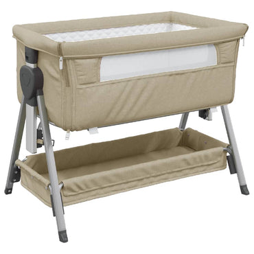Lit pour bébé avec matelas Taupe Berceau cododo