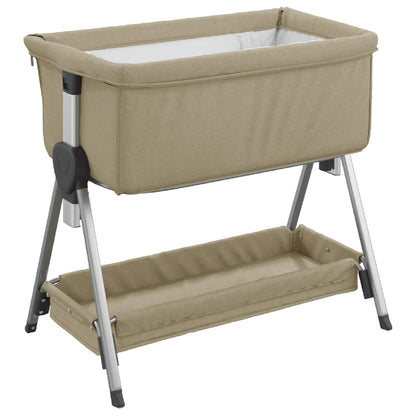 Lit pour bébé avec matelas Taupe Berceau cododo