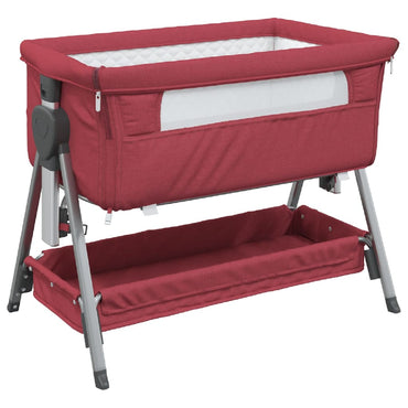 Lit pour bébé avec matelas Rouge Berceau cododo