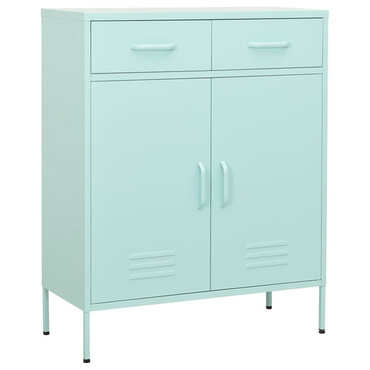 Armoire de rangement Vert menthe en Acier