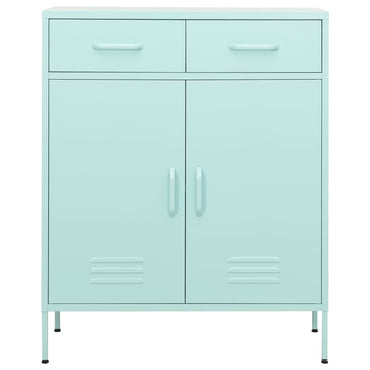 Armoire de rangement Vert menthe en Acier