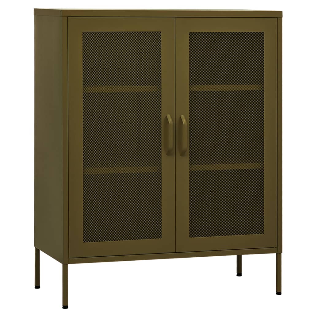Armoire de rangement Vert olive en Acier