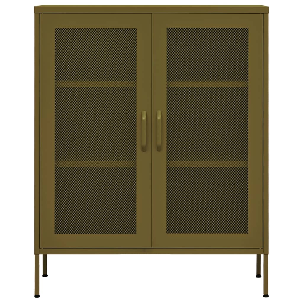 Armoire de rangement Vert olive en Acier