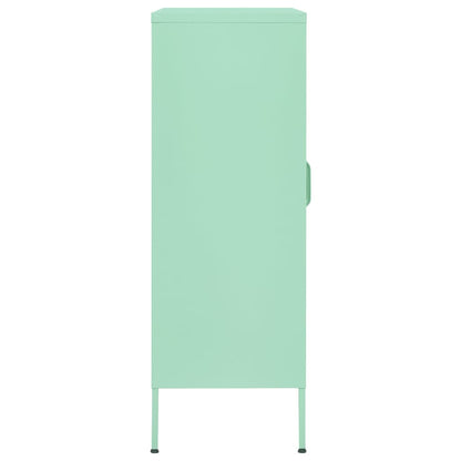 Armoire de rangement Vert menthe en Acier