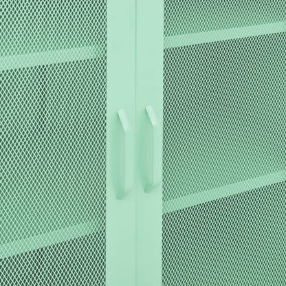 Armoire de rangement Vert menthe en Acier