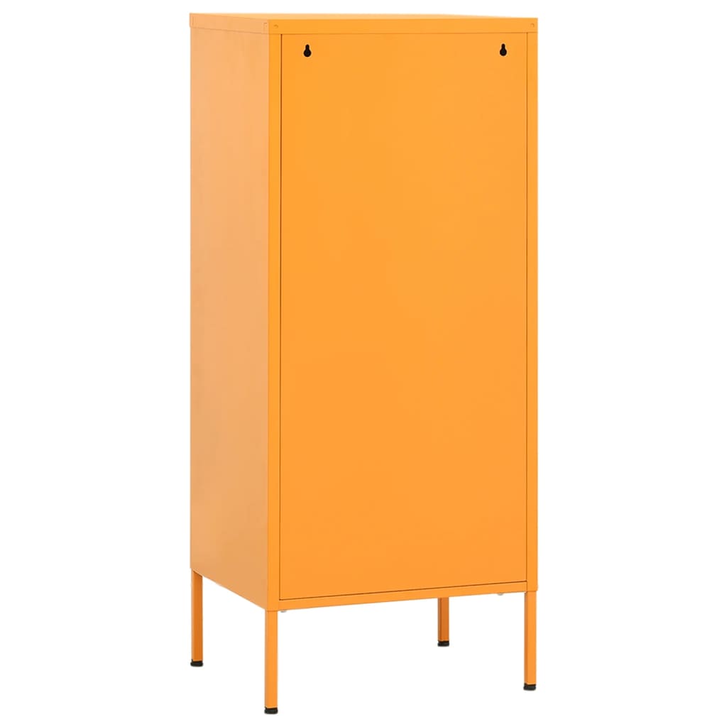Commode de rangement Jaune moutarde en Acier