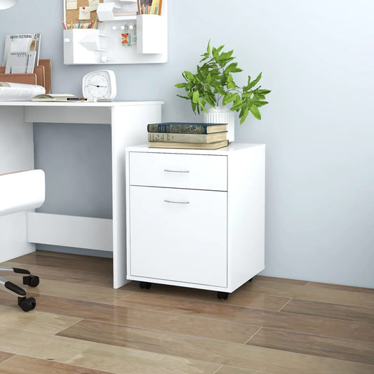 45x38x54 cm Agglomerato White Rollert