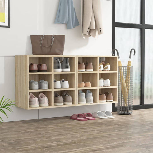 Shoe cabinets 2 pcs Sonoma oak 52.5x30x50 cm