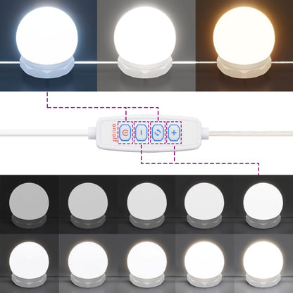 Coiffeuse avec LED Chêne SONOMA