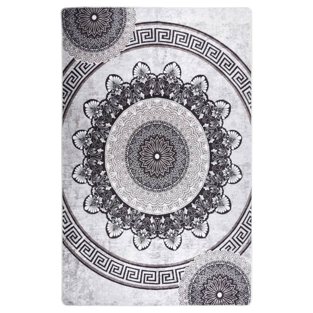 Tapis lavable antidérapant 160x230 cm Multicolore