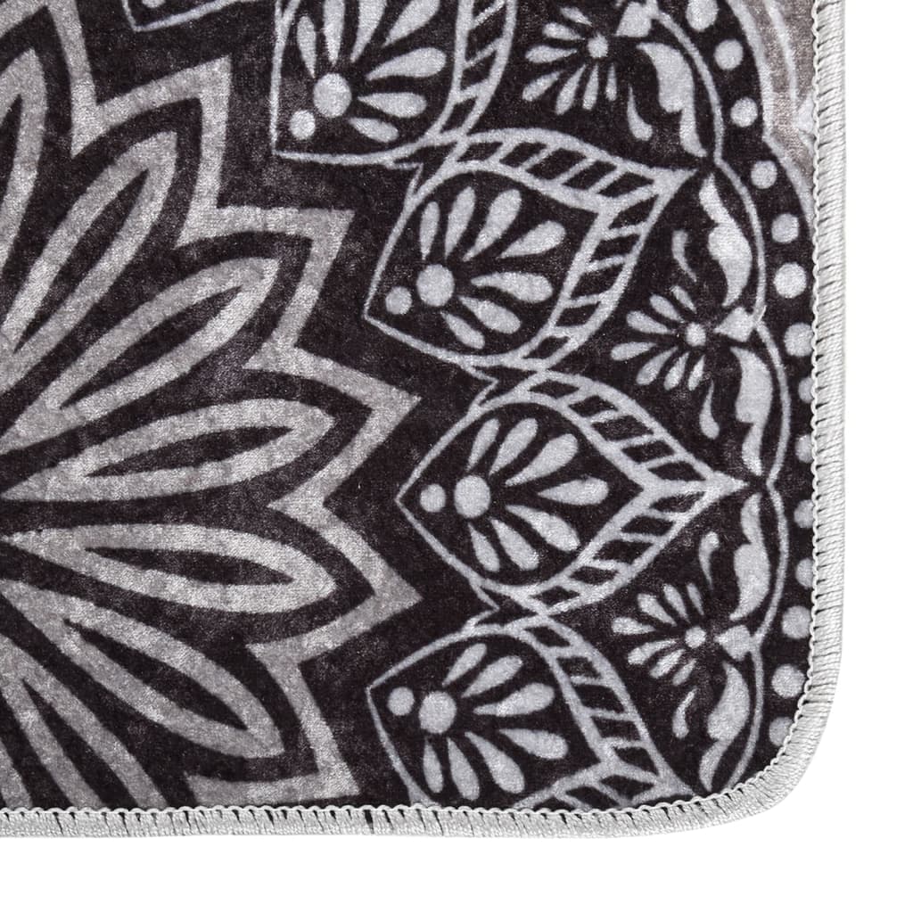 Tapis lavable antidérapant 160x230 cm Multicolore