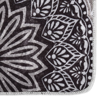 Tapis lavable antidérapant 160x230 cm Multicolore