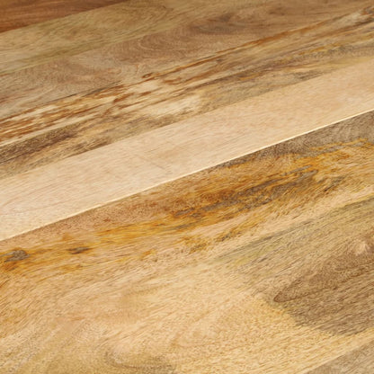 Table à manger ronde 110cm Bois de manguier massif