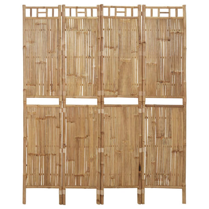 Separation partition 4 Bamboo panels 160x180 cm