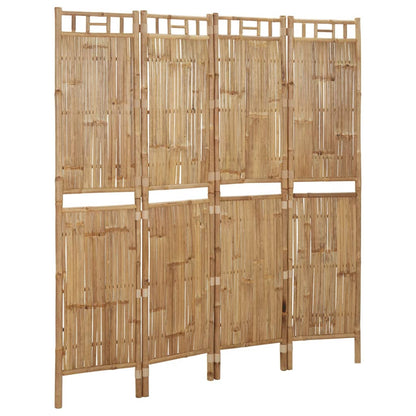 Separation partition 4 Bamboo panels 160x180 cm