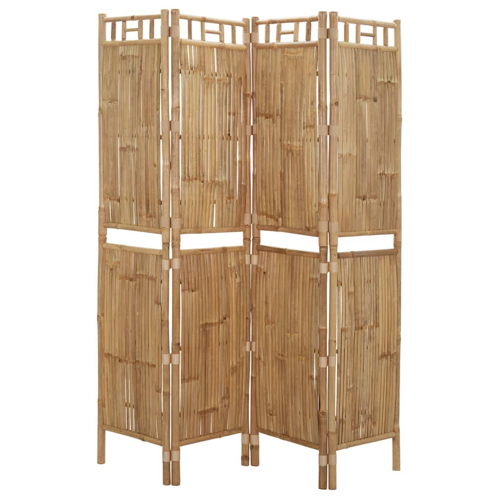 Separation partition 4 Bamboo panels 160x180 cm