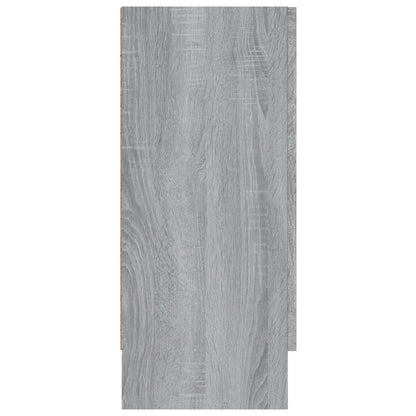 Sonoma Grey Display Armadiet 120x30.5x70 cm Legno di ingegneria