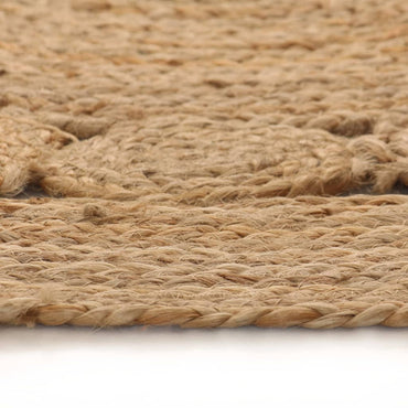 Tapis Design tressé Jute 210 cm Rond