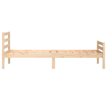 Cadre de lit Bois massif NICO