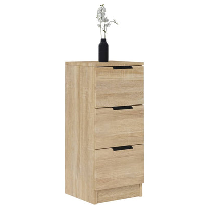 Buffets 2 pcs Sonoma oak 30x30x70 cm Engineering wood