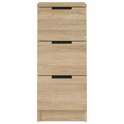 Buffets 2 pcs Sonoma oak 30x30x70 cm Engineering wood