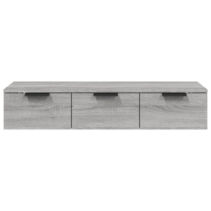 Sonoma gray wall cabinet 102x30x20 cm engineering wood