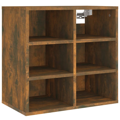 Shoe cabinets 2 pcs smoked oak 52.5x30x50 cm