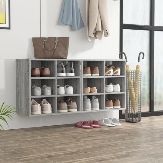 Shoe cabinets 2 pcs Sonoma Gray 52.5x30x50 cm
