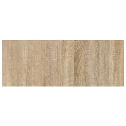 Composition murale de meubles TV 4 pcs Chêne sonoma Bois d'ingénierie