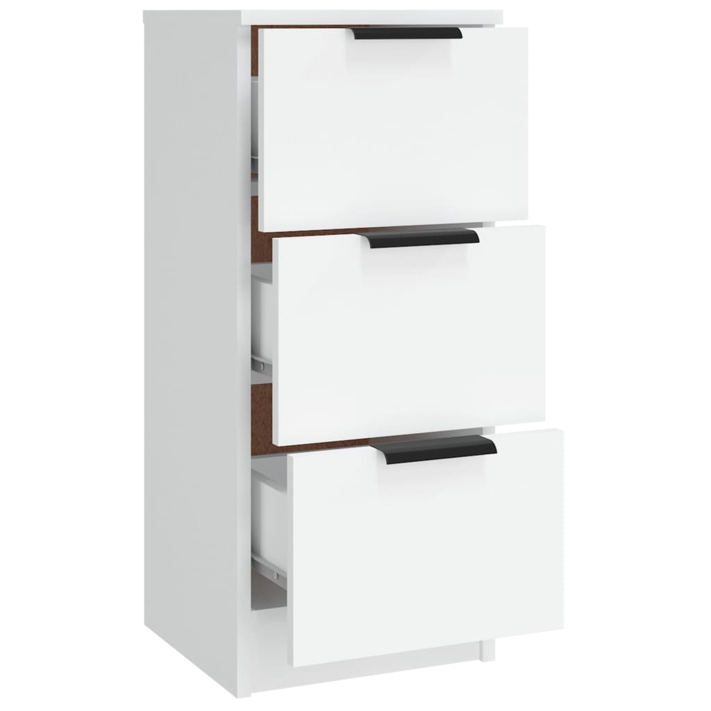 Buffets 3 PCS White Engineering Wood