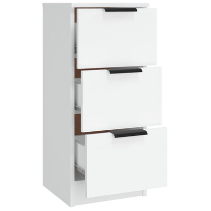 Buffets 3 PCS White Engineering Wood