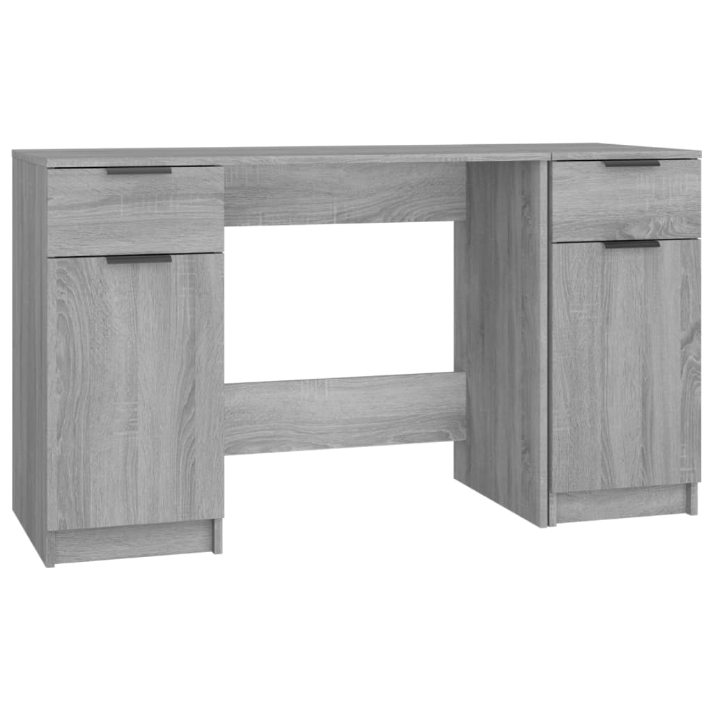 Oficina con Sonoma Sonoma Gray Wood Engineering Gabinet