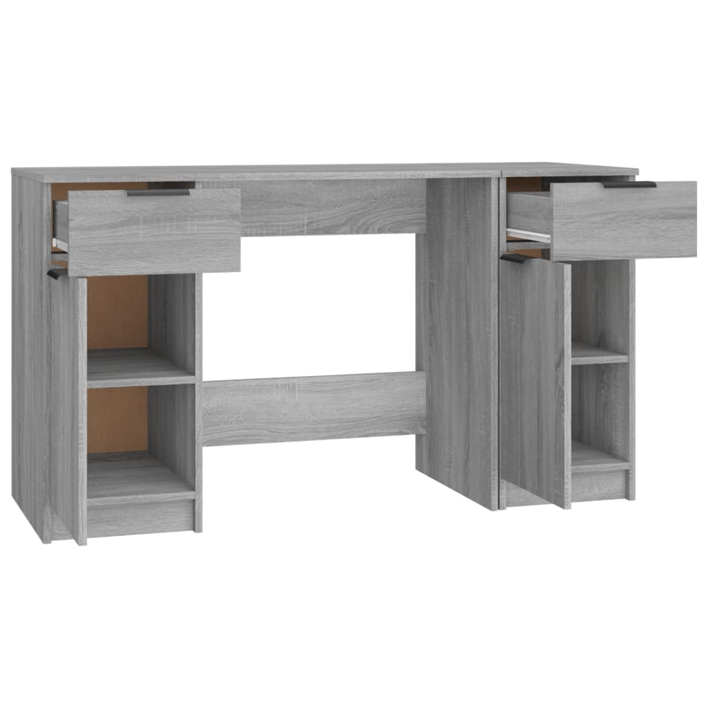 Oficina con Sonoma Sonoma Gray Wood Engineering Gabinet