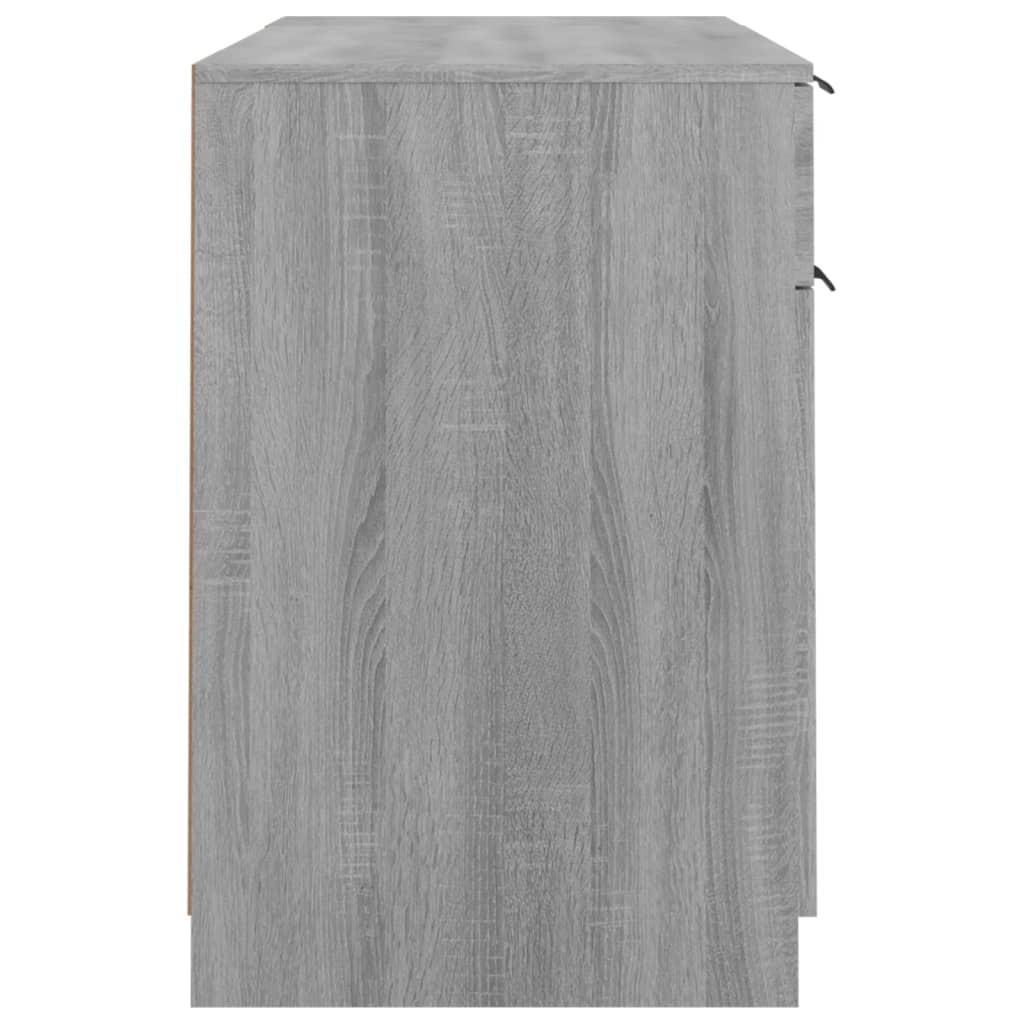 Oficina con Sonoma Sonoma Gray Wood Engineering Gabinet