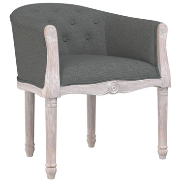 Fauteuil Gris foncé Tissu