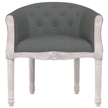Fauteuil Gris foncé Tissu