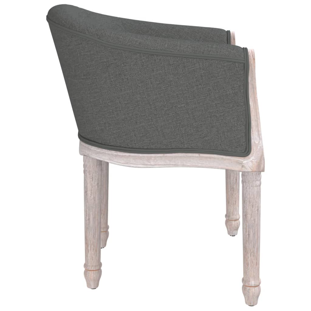 Fauteuil Gris foncé Tissu